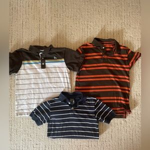 Set of 3 boys polo shirts, Gap, Children’s Place, and Old Navy, size M